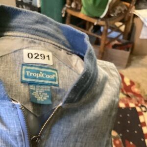 Men's Light Blue Shirt Jacket